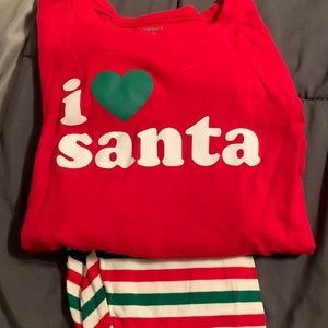 Girls Christmas Pajamas! Size 7!